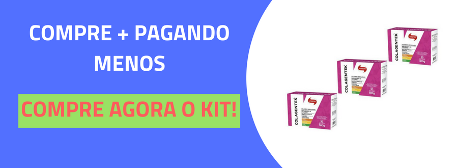 Colágeno Hidrolisado Colagentek Vitafor 30 saches-3